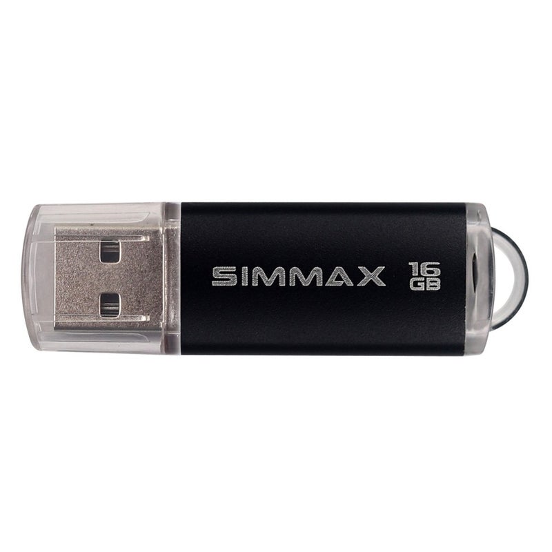 SIMMAX USB Flash Drives 5 Pack 16GB USB 2.0 Flash Drive Memory Stick Thumb Drive Pen Drive with Led Indicator (Blue Green Black Red Purple) - Image 3